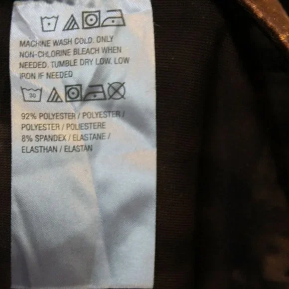 Susan Graver Printed Crushed Velvet Knit Open-Front Cardigan Plus Size 2X H12725 - Picture 5 of 8